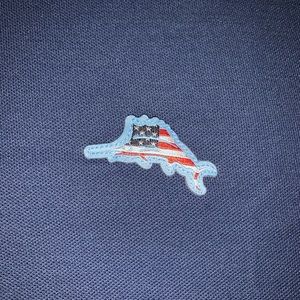 Blue Tommy Bahama polo